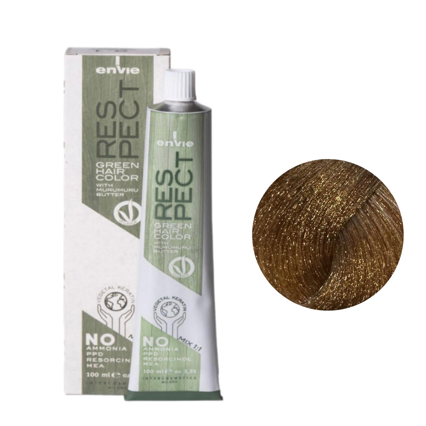 Envie Tinta in Crema Senza Ammoniaca Respect Green 100ml 9.3 Biondo Chiarissimo Dorato
