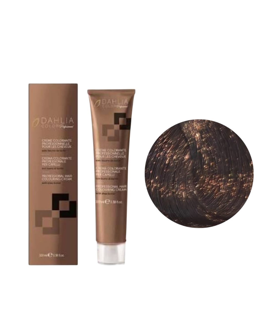 Tintura colore Con Ammoniaca N. 6/00 Biondo Scuro Inntenso Dahlia Oyster Cosmetics 100ml