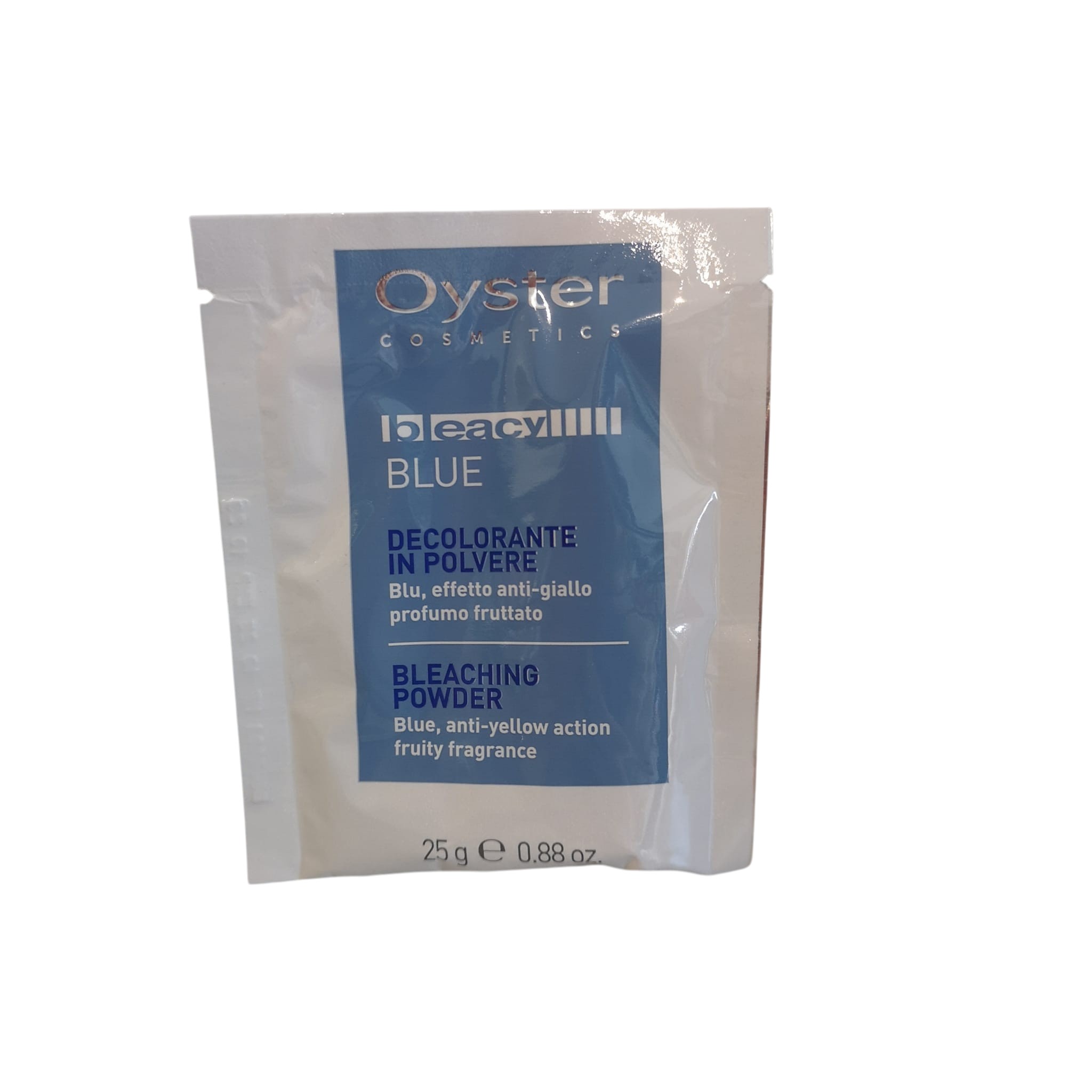 Decolorante Bleacy blu in polvere antigiallo Capelli Oyster Cosmetics 25gr