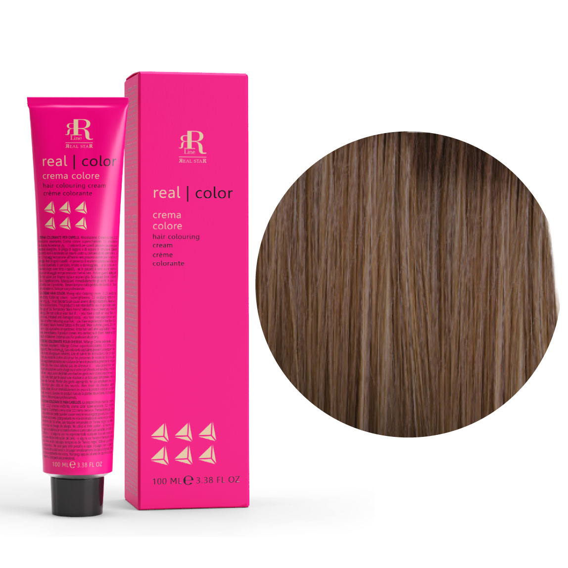 Tinta Colore Capelli In Crema  N. 7.00 Biondo Intenso RR Line 100ml