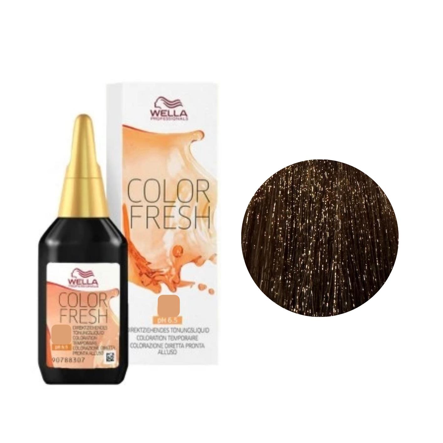 Riflessante Capelli N. 5/07 Castano Chiaro Naturale Sabbia Color Fresh Wella Professionals 75ml