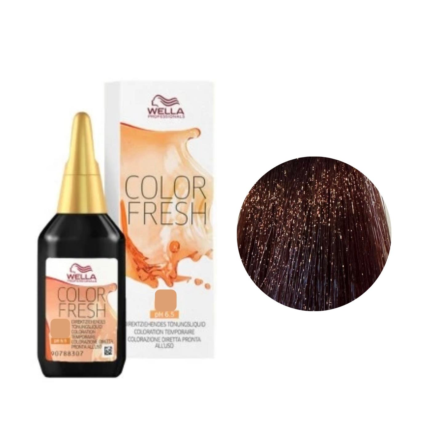 Riflessante Capelli N. 5/55 Castano Chiaro Mogano Intenso Color Fresh Wella Professionals 75ml