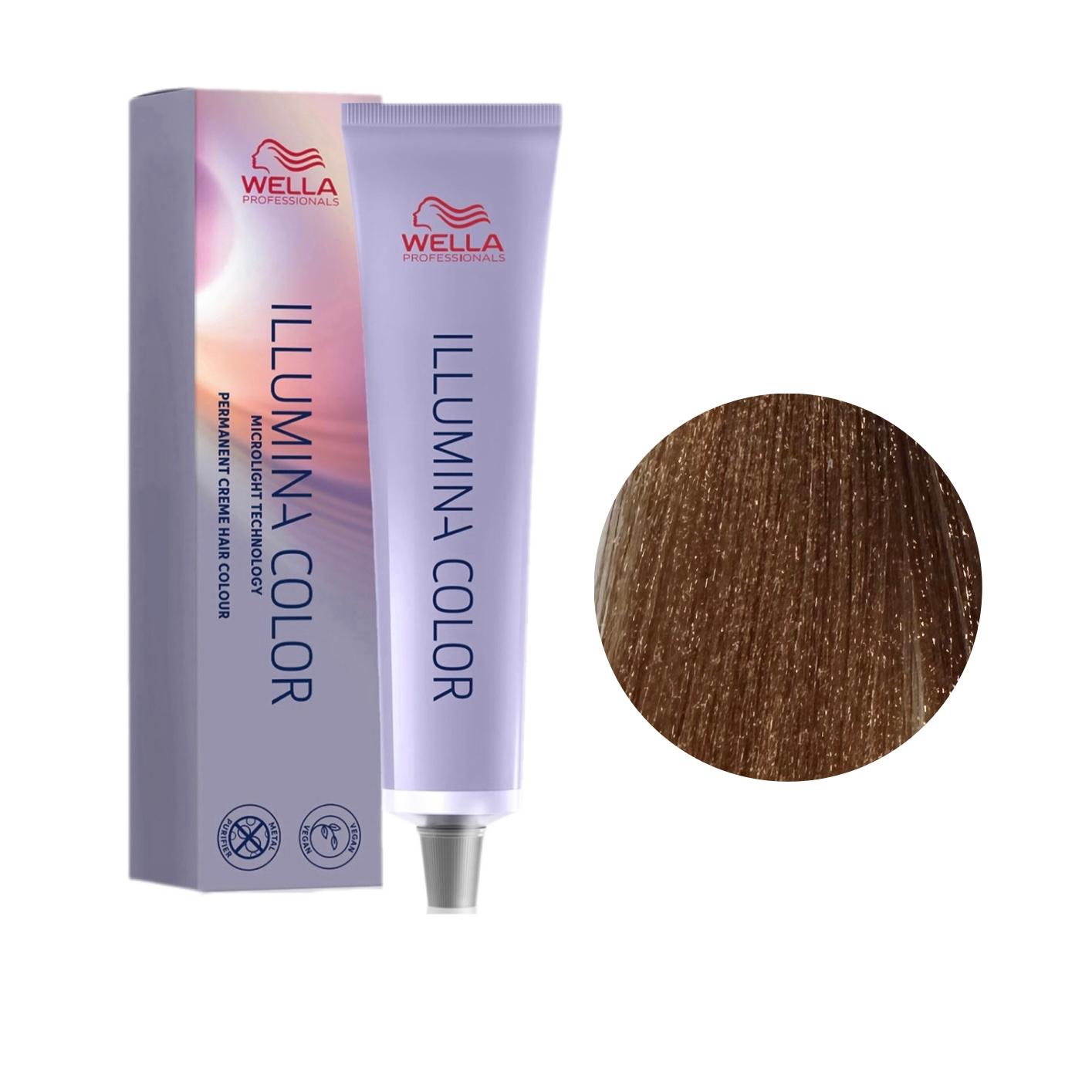 Colore Capelli N. 7/43 Biondo Medio Rame Dorato Illumina Color Wella Professionals 60ml