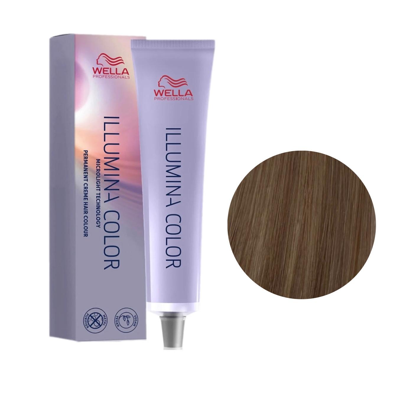 Colore Capelli N. 8/93 Biondo Chiaro Cendrè Dorato Illumina Color Wella Professionals 60ml