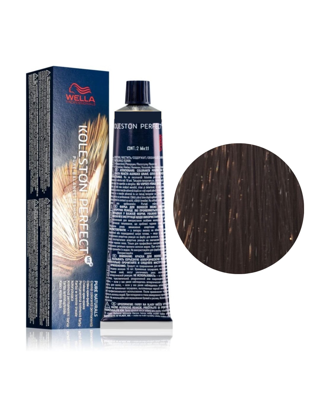 Colore Capelli Con Ammoniaca Koleston N.3/00 Castano Scuro Naturale Wella Professional 60ml