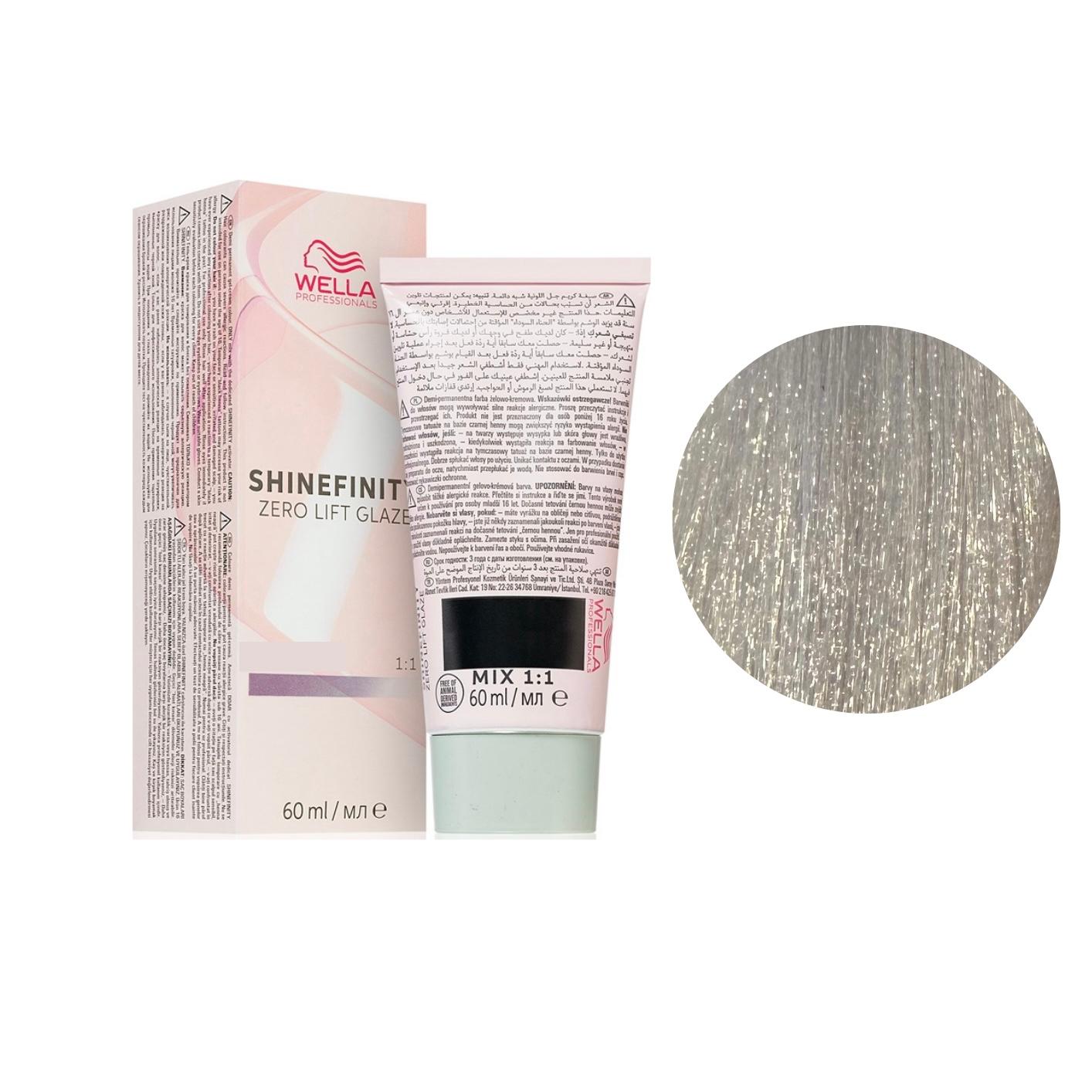 Riflessante Capelli Shinefinity N. 010/8 Biondo Platino Perla Wella Professionals